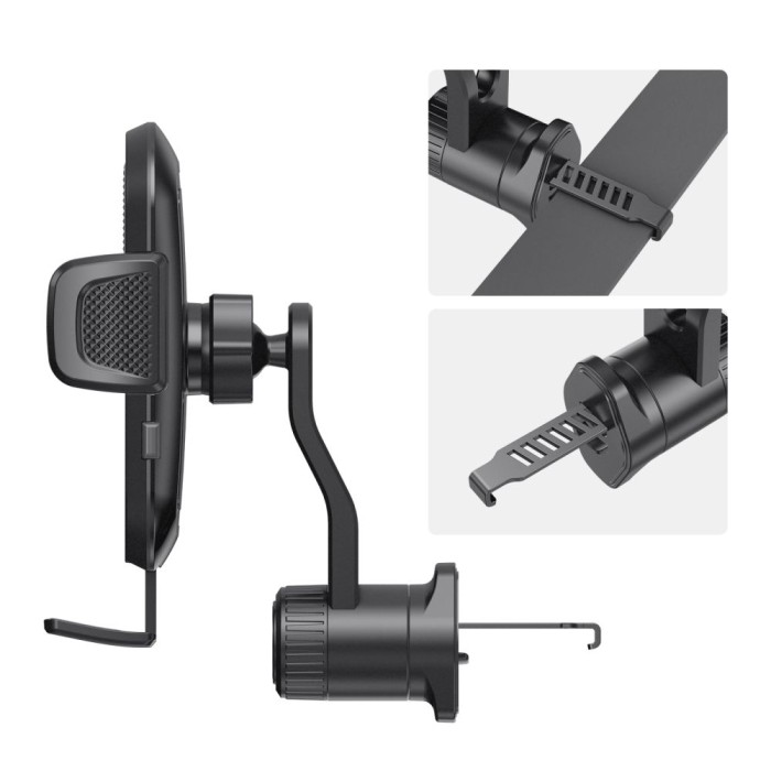 Tech-Protect V8 Car Air Vent Holder - Black