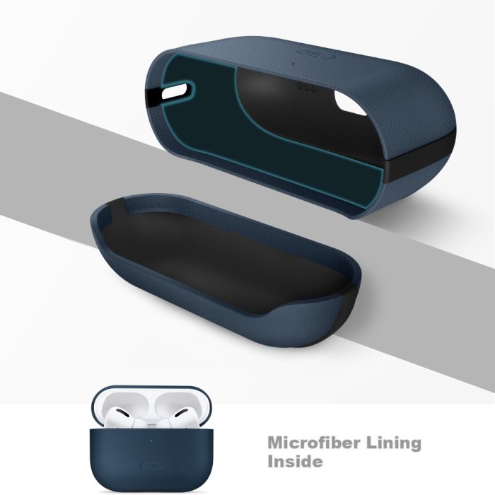 Tech-Protect NaturalFit Case for AirPods Pro 3 - Navy Blue