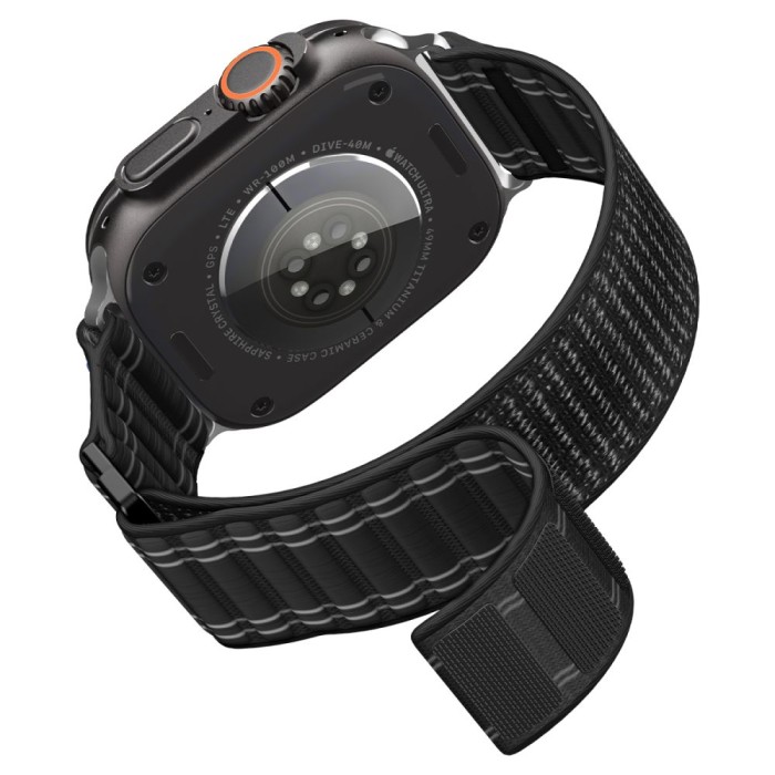 Spigen WBF0 Strap for Apple Watch 44 / 45 / 46 / 49 mm - Black