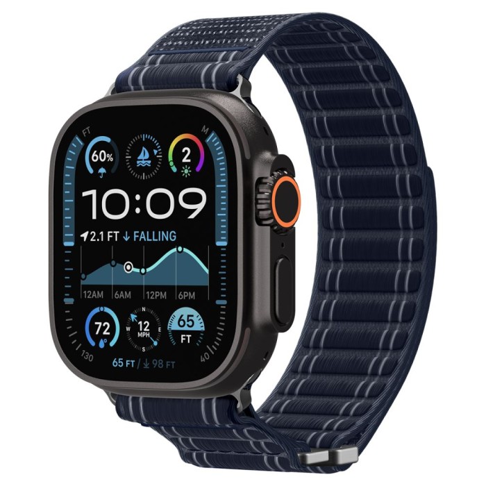 Spigen WBF0 Strap for Apple Watch 44 / 45 / 46 / 49 mm - Navy Blue