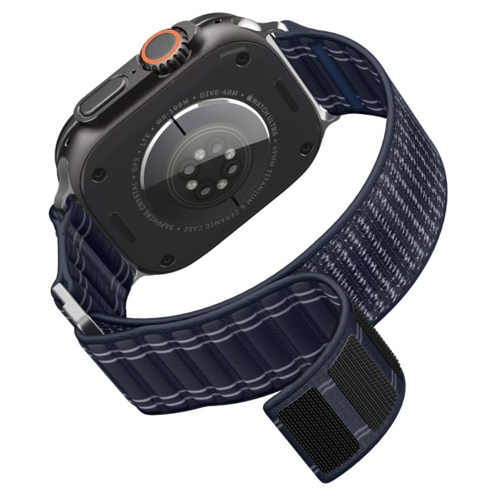 Spigen WBF0 Strap for Apple Watch 44 / 45 / 46 / 49 mm - Navy Blue