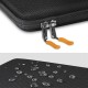 Tech-Protect Hardpouch Laptop Case 13-14 - Black and Orange