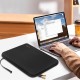 Tech-Protect Hardpouch Laptop Case 13-14 - Black and Orange