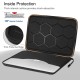 Tech-Protect Hardpouch for 15-16 Laptops - Black and Orange