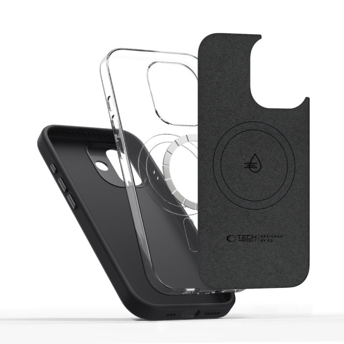 Tech-Protect Uniq MagSafe case for iPhone 17 - black