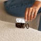 Tech-Protect Lamano case for AirPods Pro 3 - black and brown
