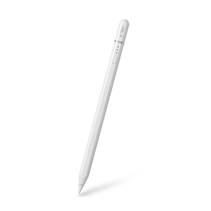 Tech-Protect Digital Magnetic Stylus Pen 3 Magnetic for iPad Tablet - White
