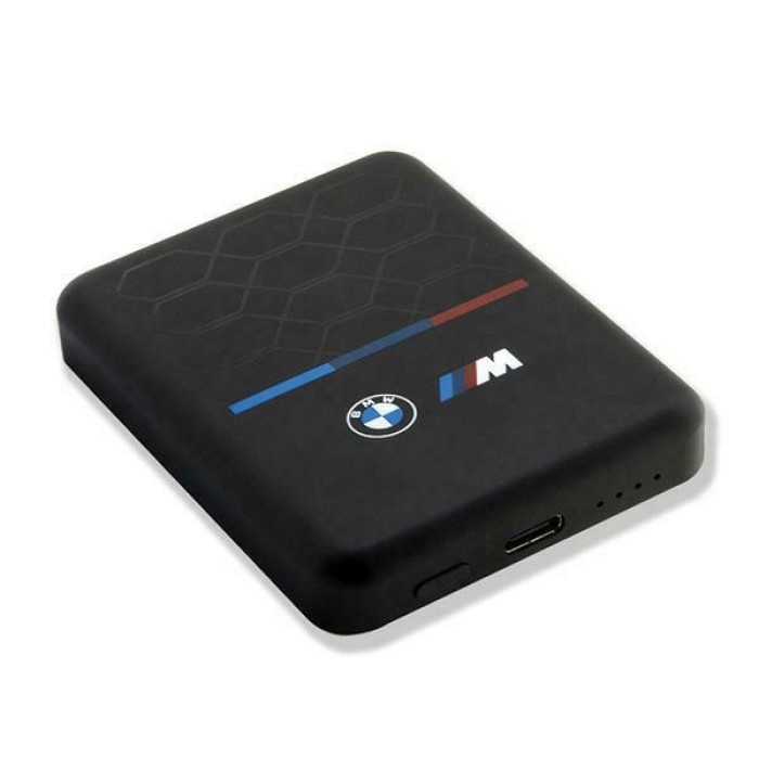BMW M Collection MagSafe 15W 3000mAh Inductive Power Bank - Black