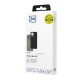 3mk Matt Case for Motorola Moto G55 5G - Black