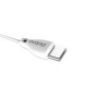 Dudao USB Type C 2.1A 1m white cable (L4T 1m white)