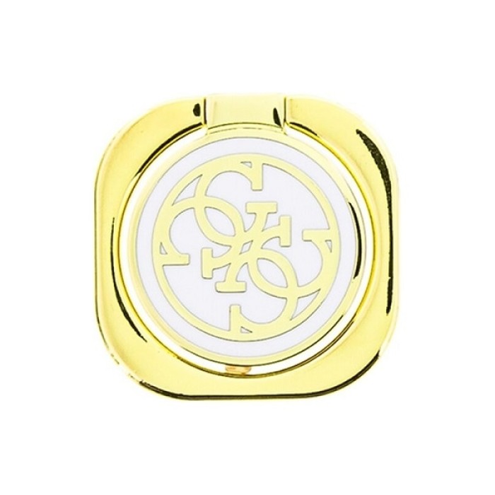 Guess Ring stand GURSEQGWH gold and white /gold &amp;amp; white 4G