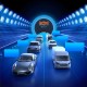 Dudao R4Ultra 120W Power Delivery Quick Charge LED Car Charger USB-A USB-C - Gray