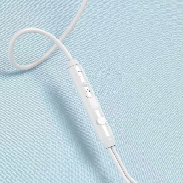 Dudao X3+ in-ear headphones, wired, 3.5mm minijack - white
