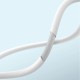 Dudao X3+ in-ear headphones, wired, 3.5mm minijack - white