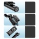 Selfie stick Dudao F18S 4-in-1 foldable tripod with remote control - black
