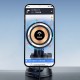 Dudao F12MAX+ Car Holder with 15W Wireless Charger, Compatible with Magsafe - Black