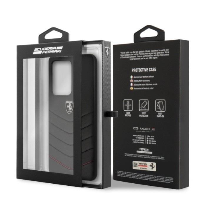 Ferrari Hardcase FEHQUHCS69BK S20 Ultra G988 black/black Heritage