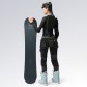 Qunature Ski Hip Protectors - Advanced XL Skis Snowboard Skates - Black