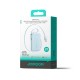 Joyroom JR-PR2L 10000mAh 35W Power Bank with Built-in Retractable USB-C Cable and Lightning Lanyard Cable - Blue