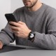 Tech-Protect Silicone Strap for Apple Watch 4 / 5 / 6 / 7 / 8 / 9 / SE (38 / 40 / 41 mm) - Black