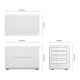 Orico 8848U4 DAS Series 4-Bay M.2 NVMe SSD Disk Array - White