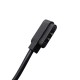 HUL-01 Magnetic Charger 2-pin 2.8mm for 60cm Smartwatches – Black