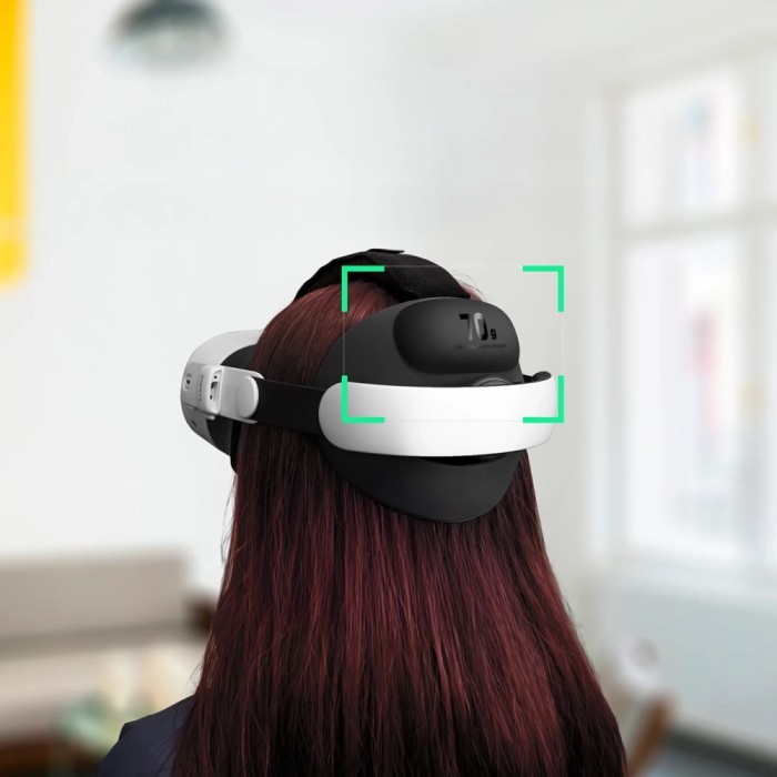 BoboVR E3 Head Strap for Meta Quest 3 and 3S - White and Black