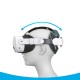BoboVR E3 Head Strap for Meta Quest 3 and 3S - White and Black