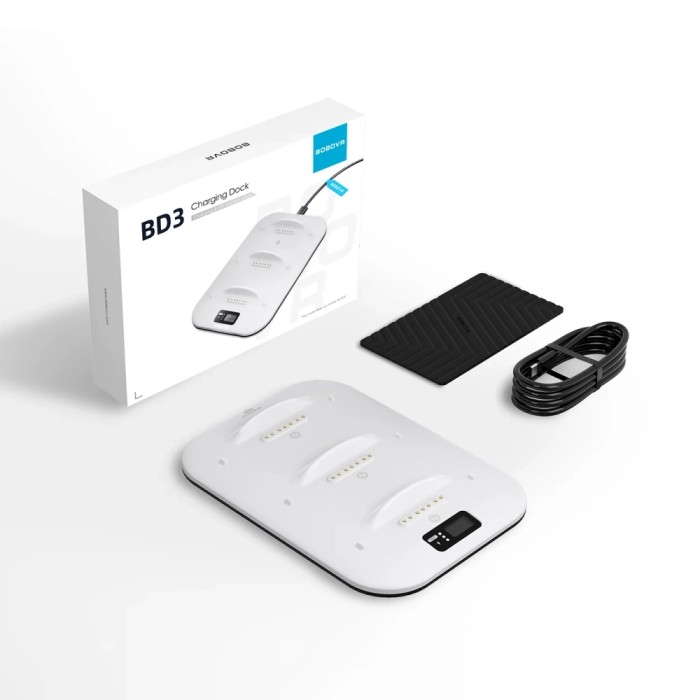 BoboVR BD3 Docking Station for B100 Battery - White