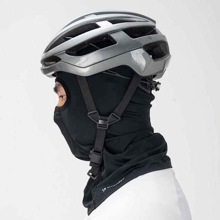 Wozinsky WKM-01B face mask motorcycle bicycle balaclava - black