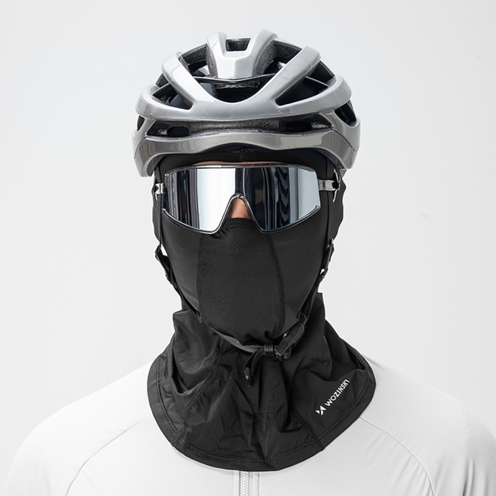 Wozinsky WKM-01B face mask motorcycle bicycle balaclava - black