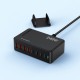 Wozinsky WSL-240 GaN QC3 Charging Station - 200W - Black