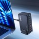 Wozinsky WSL-240 GaN QC3 Charging Station - 200W - Black
