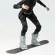 Qunature 2205000102 Ski Knee Pads Size M - Black