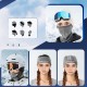 Qunature 11230014001 ski scarf, sports bandana, universal size - gray