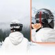 Qunature 10130003002 Ski Helmet with Earmuffs for Snowboard 54-58 cm - White