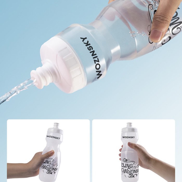 HBR-01 750ml bicycle bottle - transparent