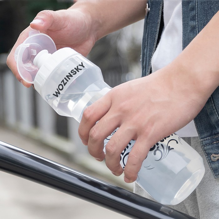 HBR-01 750ml bicycle bottle - transparent