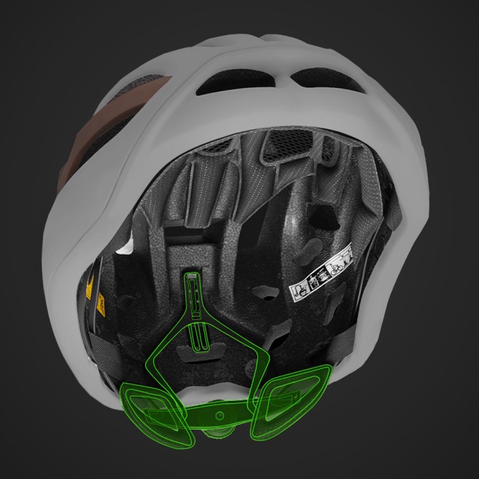Wozinsky Ultralight Road Bike Helmet 54-58 cm - Taupe