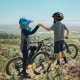 Wozinsky Kids Full Face Bike Helmet with USB Rear Light S - Blue
