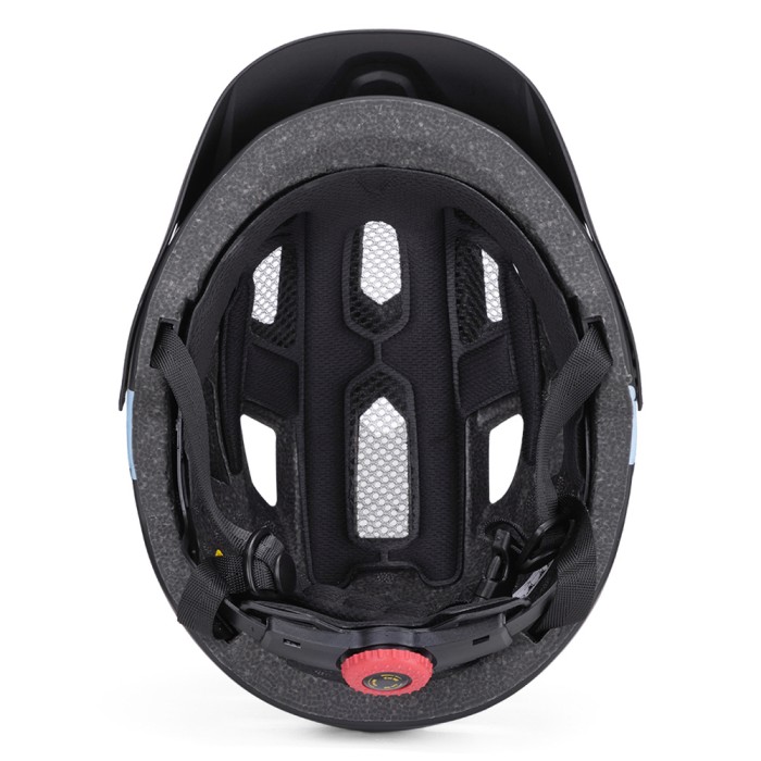 Wozinsky MTB Children's Bike Helmet with Removable Visor S - Black
