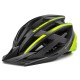 Wozinsky MTB Bike Helmet with Removable Visor and Rear USB Light L - Black and Yellow