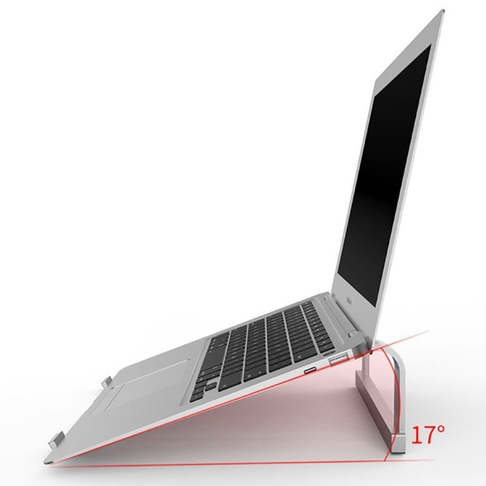 Tech-Protect ULS100 universal stand for laptops up to 16" - silver