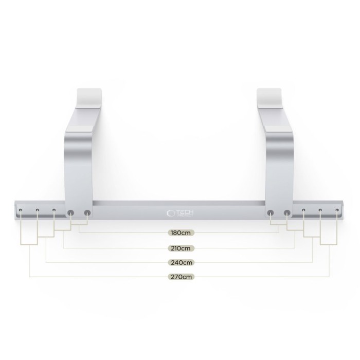 Tech-Protect ULS100 universal stand for laptops up to 16" - silver