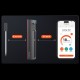 Meatmeet Pro smart kitchen thermometer with Bluetooth/WiFi app, grill, oven, smoker - black