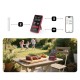 Meatmeet X Pro Kitchen Thermometer with Bluetooth/WiFi App for Grill, Oven, Smoker - Black