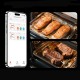 Meatmeet X Pro Kitchen Thermometer with Bluetooth/WiFi App for Grill, Oven, Smoker - Black