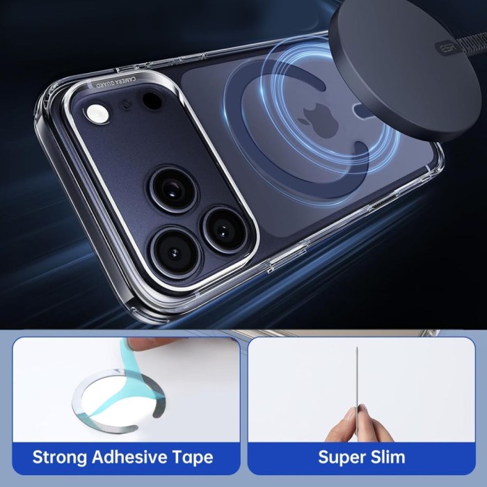 MagSafe Tech-Protect MMP-200 Magnetic Ring for Phone - Navy Blue