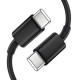 Tech-Protect NCA45W-GAN 2-Port 45W Wall Charger with USB-C Cable - Black
