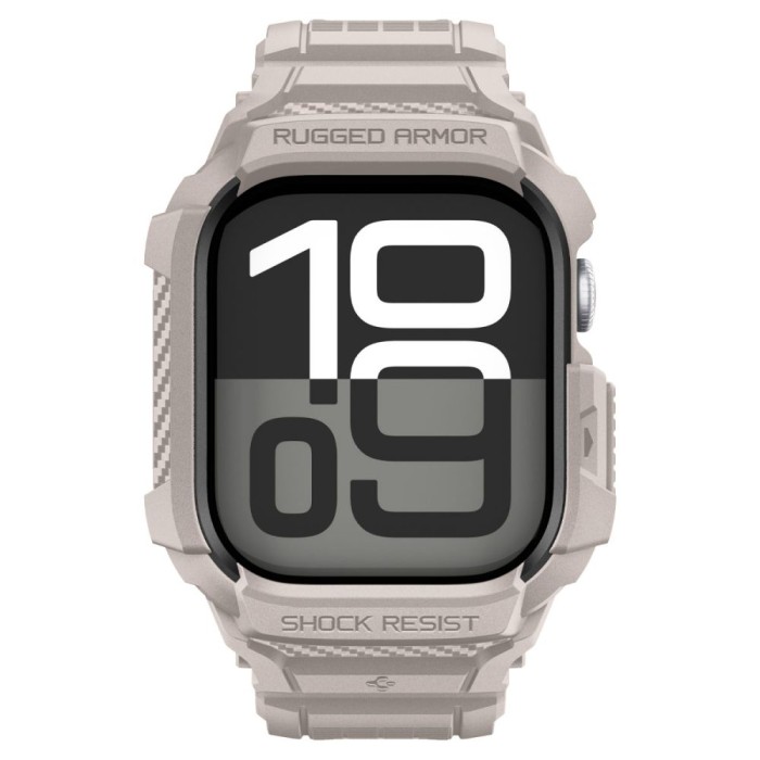 Spigen Rugged Armor Pro V2 Apple Watch Strap (46mm) - Beige